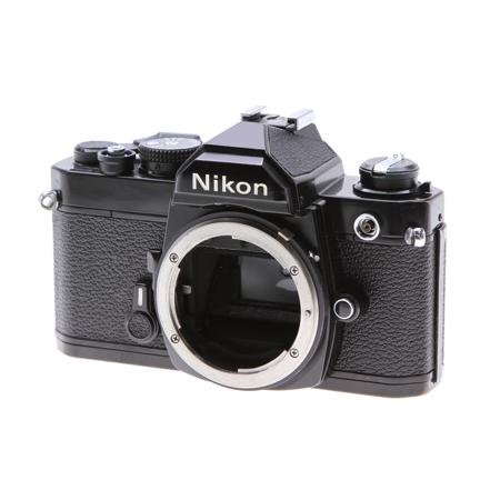 Nikon FM Manual Focus Camera Body, Black