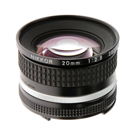 Nikon NIKKOR 20mm f/2.8 AIS Manual Focus Lens
