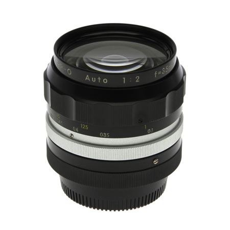 Nikon Nikkor-O Nippon Kogaku 35mm f/2 Non-AI Lens