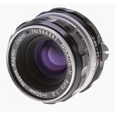 Nikon Nippon Kogaku H 50mm f/2.0 non-AI lens