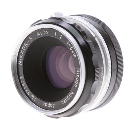 Nikon Nikkor Auto 50mm f/2 Non-AI Nippon Kogaku Lens