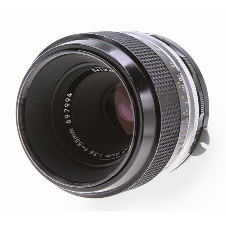 Nikon 55mm f/3.5 Micro-Nikkor-P Manual Focus Non-AI Macro Lens