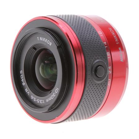 Nikon 1 10-30MM F/3.5-5.6 VR Lens - Red