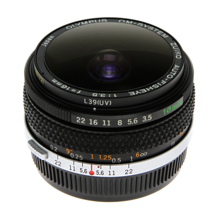 Olympus-OM Fisheye Lens 16mm F/3.5