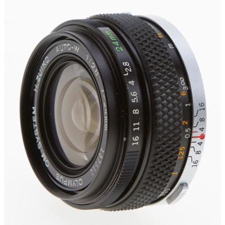 Olympus Zuiko Auto-W 24mm F/2.8 Wide Angle Lens OM Mount