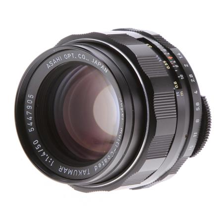 Pentax Super Multi Coated Takumar 50mm f1.4 Manual Lens Screw Mount