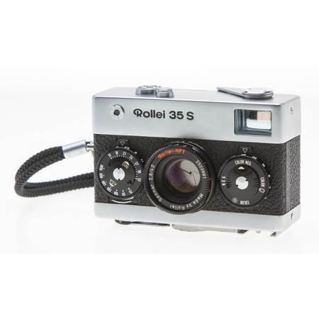 Rollei 35S Camera w/Sonnar 40mm F/2.8 Lens, Chrome