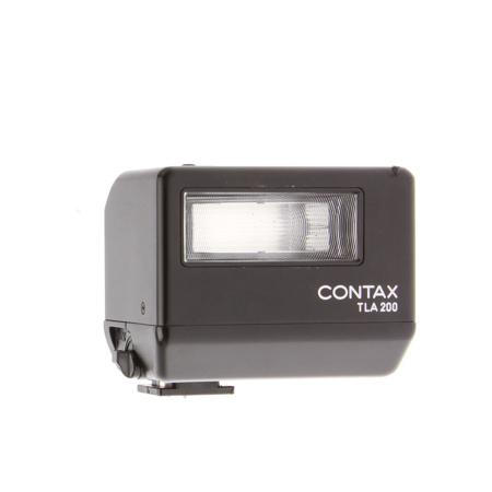 Contax TLA200 Shoe Mount Flash Black