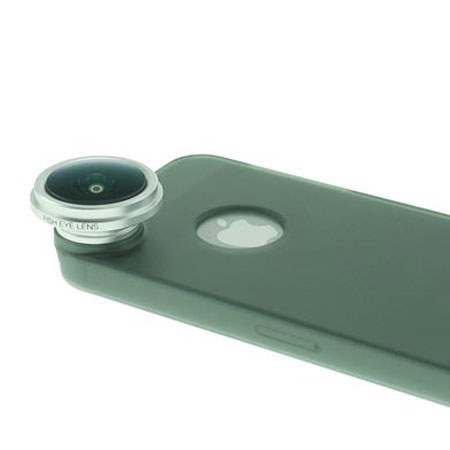 USBfever 190 Fisheye Lens with Back Cover for iPhone 5 (Black Back Cover)