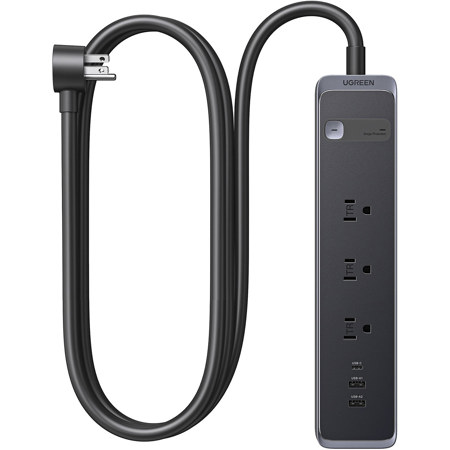 UGREEN 30W 3-Outlet Surge Protector
