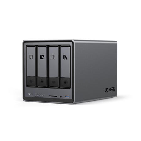 UGREEN NASync DXP4800 4-Bay NAS Enclosure, Diskless