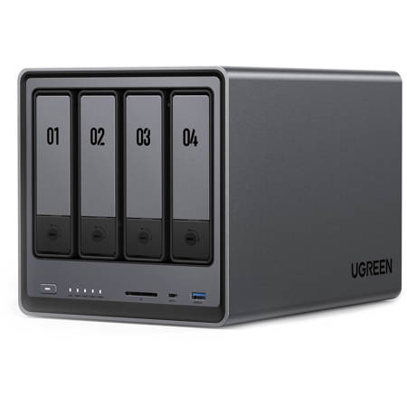 UGREEN NASync DXP4800 4-Bay NAS Enclosure, Diskless