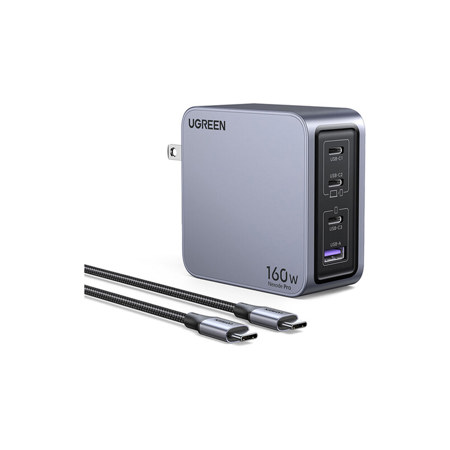 UGREEN Nexode Pro 160W 4-Port USB GaN Wall Charger