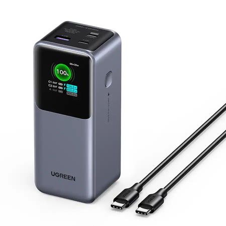 UGREEN Nexode 130W 20000mAh 3-Ports Portable Power Bank
