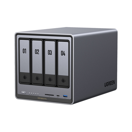 UGREEN NASync DXP4800 Pro 4-Bay NAS Enclosure, Diskless