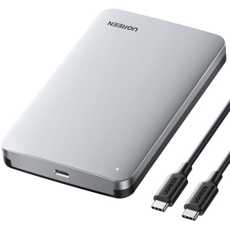 UGREEN CM300 USB-C 3.2 Gen 2 2.5" SATA III Tool-Free External Drive Enclosure