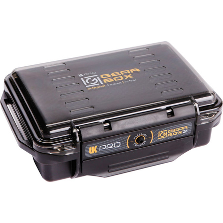 UKPro GearBox2 2.3x4.7x6.7" Waterproof Hard Case with Rubber Liner