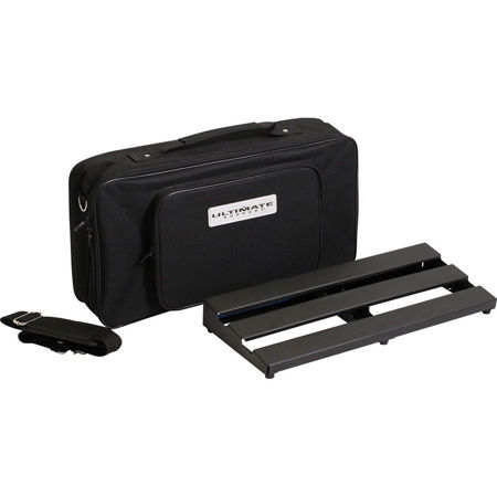Ultimate Support 20.06x9.31" Ultimate Pedalboard with Gig Bag & Power Supply Tray