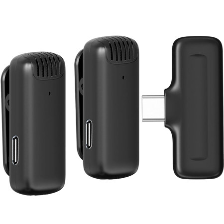 Ulanzi J12 2-Person Wireless Lavalier Microphone System with USB-C Connector