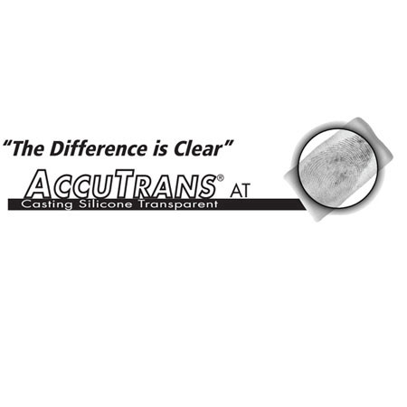 AccuTrans Casting Cartridge, 4x75ml Transparent - No Mixing Tips