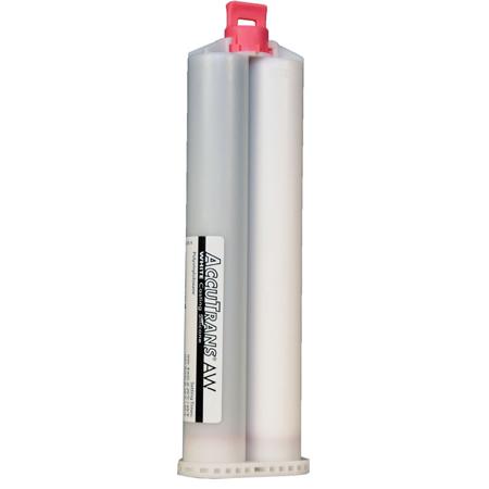 AccuTrans White Forensic Silicone Refill, 4x 75ml, No Mixing Tips