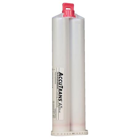 AccuTrans Transparent Forensic Silicone Refill, 4x 75ml, No Mixing Tips