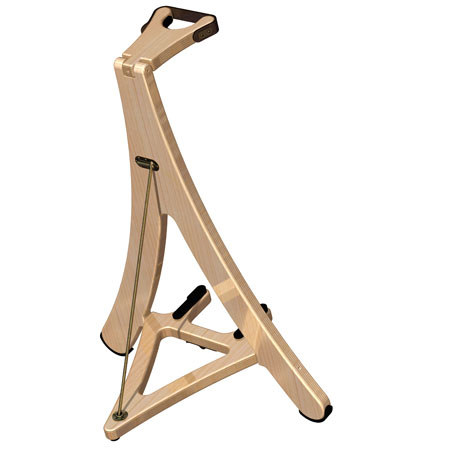 Ultimate Support AXW-1 Cradle-Style Wooden Guitar Stand, Maple