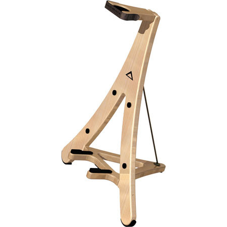 Ultimate Support Axcel AXW-2 Cradle-Style Wooden Guitar Stand, Beech