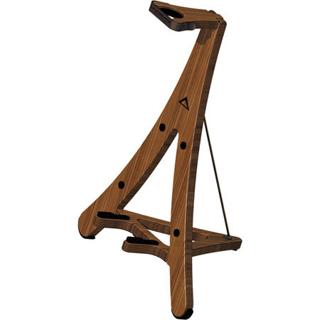 Ultimate Support AXW-3 Cradle-Style Wooden Guitar Stand, Birch
