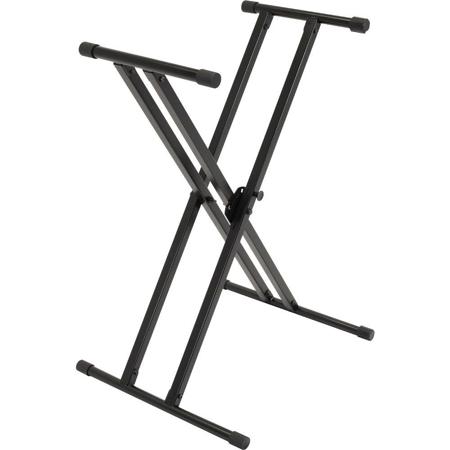 Ultimate Support IQ-X-2000 Double-Braced X-Style Keyboard Stand with Lock System