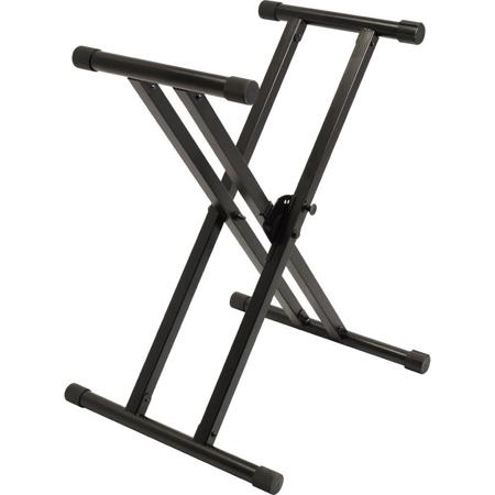 Ultimate Support IQ-X-3000 Double-Braced X-Style Keyboard Stand with Memory Lock System