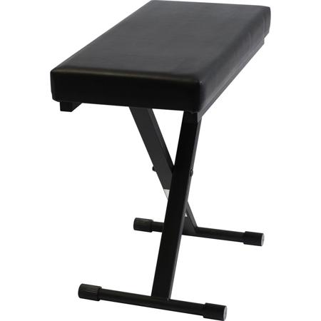 Ultimate Support JS-XB100-B JamStands Series Keyboard Bench, 300 lbs, Black