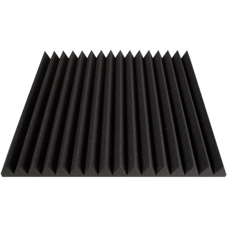 Ultimate Support 24x24x2" Wedge-Style Absorption Panel, Charcoal, 12 Pack