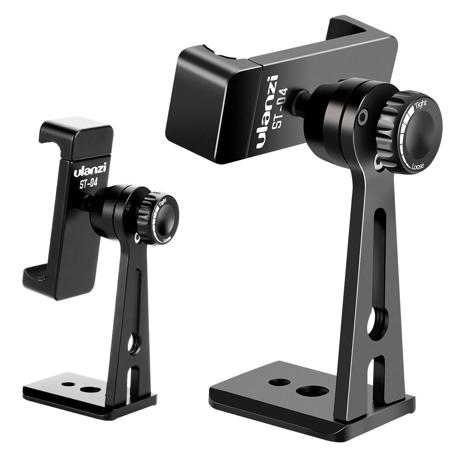 Ulanzi ST-04 Metal Smartphone Tripod Mount Adapter, Black