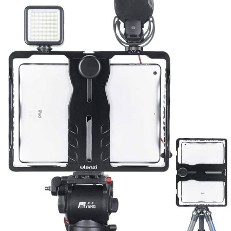 Ulanzi U-Pad Metal Cage for iPad Pro, Air, Mini 7.9" to 9.7"