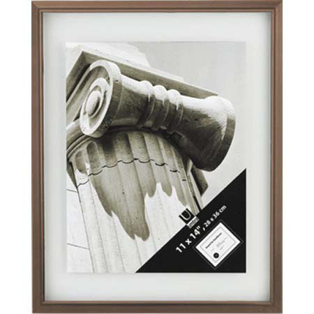 Umbra Document Bronze Frame for 11x14in, Floats 8.5x11