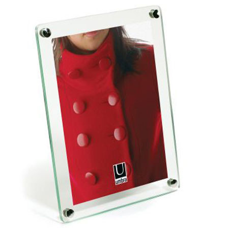 Umbra Clara Frame, Metal Corner, Floats 1 8x10in Photo