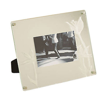 Umbra Trance Mirrored Glass Frame for 5x7in Photo