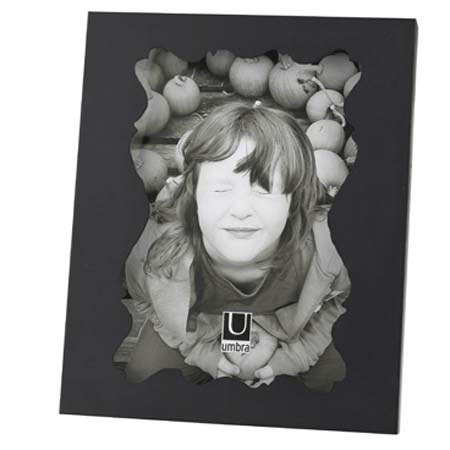 Umbra Vignette Black Metal Frame for 8x10in Photo