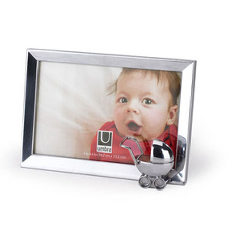Umbra Memoire Baby, Metal Desk Frame, Color: Chrome.