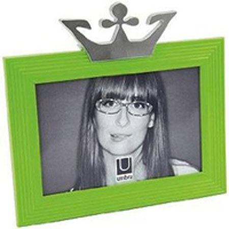 Umbra Windsor Molded Resin Frame for 4x6in Photo, Green