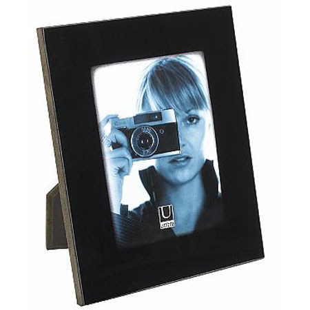 Umbra 306675040 Cameo 5x7 Printed Glass Frame, Black