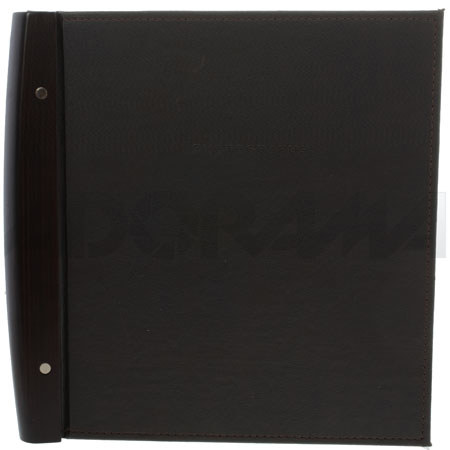 Umbra Juniper Espresso 9x8.5in Album, 260 4x6in Photos