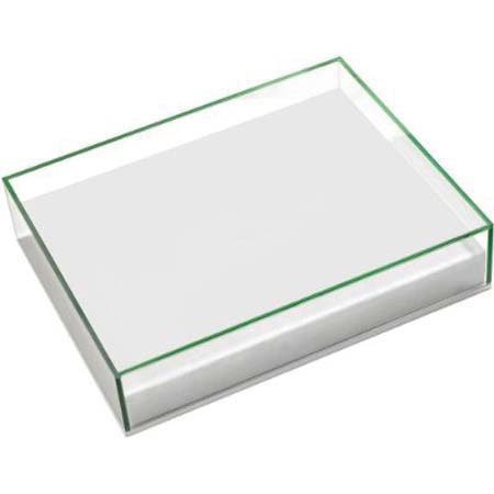 Umbra Halo, Glass Box Frame / Shadow Box with White Backdrop, for One 5x7" Photograph
