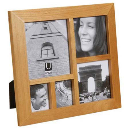 Umbra Multi 316908390 Natural Wood Frame for Photos