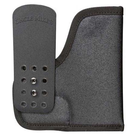 Uncle Mike's Advanced Concealment Inside The Pocket Holster for Pistols with Laser Attached, Size 1