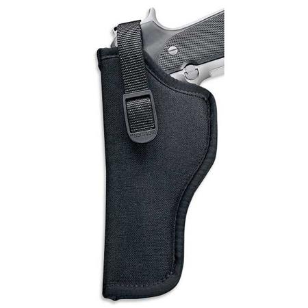 Uncle Mike's Sidekick Hip Holster for Long Barrel Autos, Size 15, Left Hand, Black