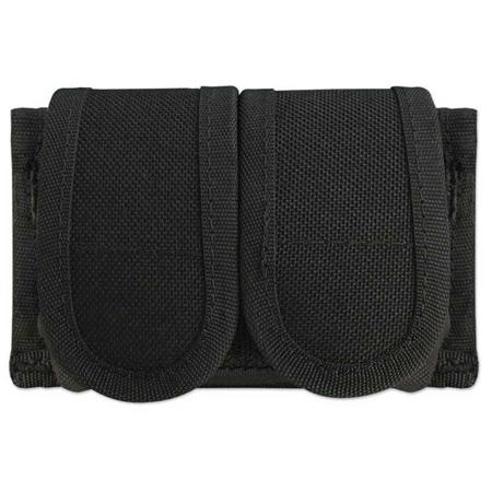 Uncle Mike's Universal Speedloader Case with Double Hook & Loop, Kodra Black