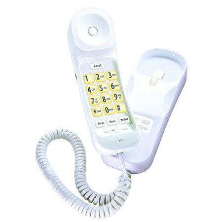 Uniden CEZ202 Modern Big Button Design in a Slimline Corded Phone