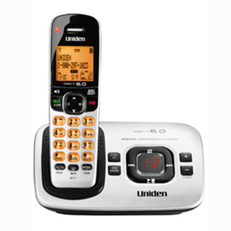 Uniden D1780 DECT 6.0 Cordless Phone with Digital Answering System